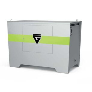 Greif-Velox VeloVac – Vakuumpacker in grauem Gehäuse mit grünem Designstreifen und Bildmarke