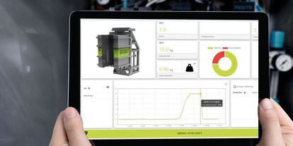 Smart Industry in the packaging process Smart Industry in the packaging process: display of process parameters via a dashboard